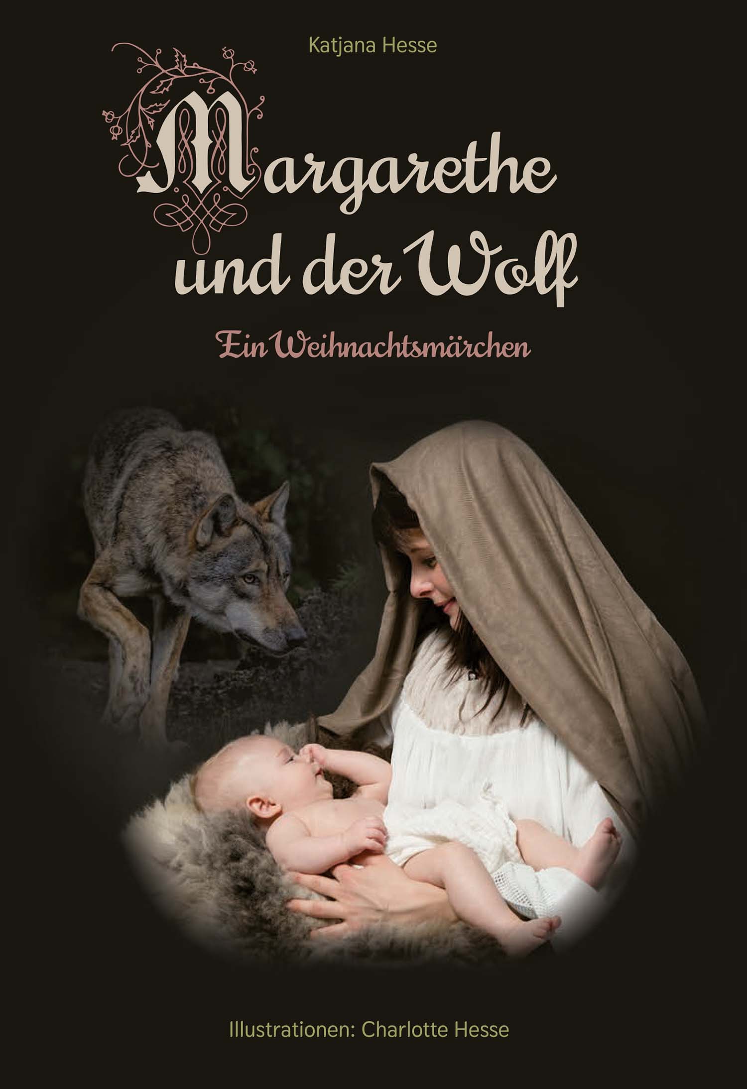 Titelbild: Margarethe und der Wolf - Ein Weihnachtsmärchen